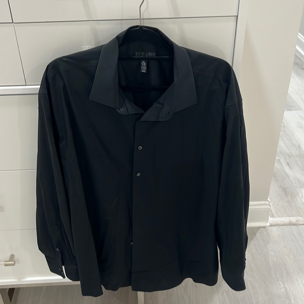 Beautiful, black Alfani shirt worn once